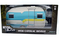1958 CATOLAC DEVILLE TRAVEL TRAILER (GREEN/WHITE)