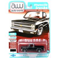 1982 CHEVY SILVERADO 10 FLEETSIDE (BLACK)