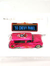 '55 CHEVY PANEL BINGO WINNER CAR PINK