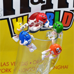 M&M 75th ANNIVERSARY CUP EDGE TOY FIGURE SET