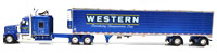 KENWORTH W900 w/REFERIGERATED TRAILER "WESTERN"