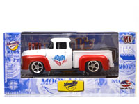 1956 FORD F-100(WHITE/RED)