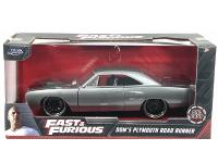 DOM'S PLYMOUTH ROAD RUNNER (GUN METAL)