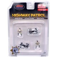AMERICAN DIORAMA　-　HIGHWAY PATROL MOTORCYCLES