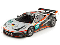 FERRARI 458 ITALIA GT2 LEMANS 2011 FARNBACHER WHT