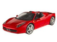 FERRARI 458 SPIDER RED