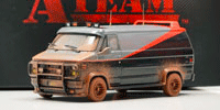CULT CLASSIC A TEAM GMC VAN (MUDDY VERSION)
