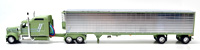 KENWORTH W900 CHROME REEFER TRAILER -  LCMB No.7