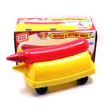 OSCAR MAYER MASTARD AND KETCHUP WIENERMOBILE