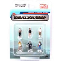 AMERICAN DIORAMA-1:64 FIGURES - THE DEALERSHIP SET