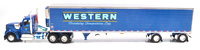 KENWORTH W900 W/53' UTILLITY TRAILER "WESTERN DIST