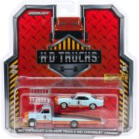 1967 CHEVROLET C-30 RAMP TRUCK W/1967 CAMARO-GULF