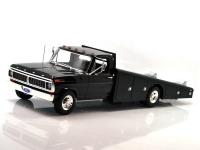 ACME 1:18 1970 FORD F-350 RAMP TRUCK(BLACK)