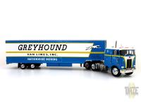 PETERBILT 352 PACEMAKER TRACTOR TRAILER-GRAYOHUND