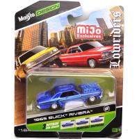 MiJo EX LOWRIDERS - 1965 BUICK RIVIERA (BLUE)