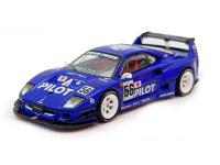 INNO 1/64 LBWK FERRARI F40 BLUE-TOKYO AUTO SALON