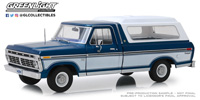 1975 FORD F-100 MIDNIGHT BLUE POLY W/DELUXE BOX CO