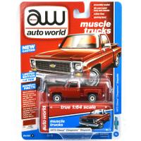 1973 CHEVY CHEYENNE STEPSIDE (FLAME RED)