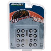 1/64 WHEELS AND TIRES PACK - GL MUSCLE