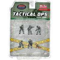 AMERICAN DIORAMA - TACTICAL OPS POLICE TEAM