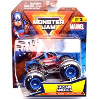 MONSTER JAM 1/64 - CAPTAIN AMERICA