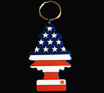 LITTLE TREES - STARS & STRIPES KEYCHAIN