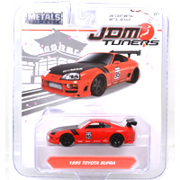 1/64  JDM TUNERS  1995 TOYOTA SUPRA (RED)