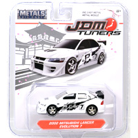 1/64 JDM TUNERS 02 MITSUBISHI LANCER EVO 7(WHITE)