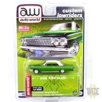 CUSTOM LOW RIDERS-1962 CHEVROLET IMPALA SS-GREEN