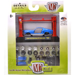 1968 FORD MUSTANG GT COBRA JET (BLUE)