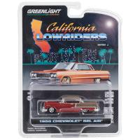 1955 CHEVROLET BEL AIR (RUBY & MATTE BRONZE)