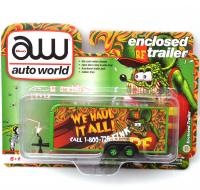 RAT FINK ENCLOSED TRAILER (RAT FINK GREEN)