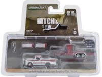 1964 DODGE D-100 W/TANDEM CAR TRAILER