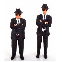 THE BLUES BROTHERS - JAKE & ELWOOD RESIN FIGURES