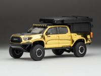 GCD DIECAST TALK 5th TOYOTA TACOMA CAMPER(GOLD CHR
