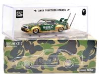 POP RACE 1/64 SKYLINE C210 KAIDO RACER BAPE 30TH
