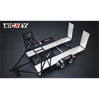 ACME 1:18 TANDEM CAR TRAILER - NICKEY CHEVROLET