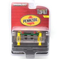 1/64 FOUR-POST LIFTS SERIES 3 - (PENNZOIL)　GREEN M