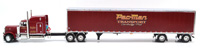 PETERBILT 379 W/UTILLITY TRAILER-PAC-MAN TRANSPORT
