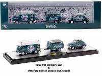 1960 VW DELIVERY VAN & 1953 VW BEETLE DELUXE USA M