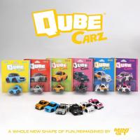 MINI GT 1/64 QUBE CARZ SERIES 1-LIVERYTY WALK ASST