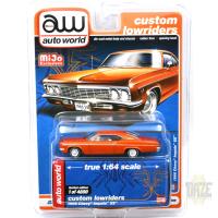 CUSTOM LOW RIDERS- 1966 CHEVY IMPALA SS (ORANGE)
