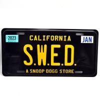 SWED LICENSE PLATE