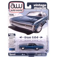 1970 PLYMOUTH SPORT FURY GT (JAMAICA BLUE POLY)