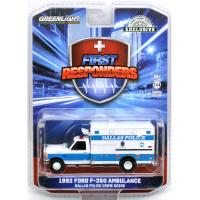 1992 FORD F-350 AMBURANCE - DALLAS POLICE