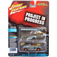 1975 VW SUPER BEETLE CONVERTIBLE(BLUE)