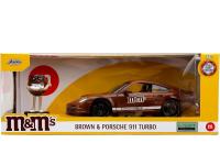 M&Ms 2007 PORSCHE 911 TURBO W/BROWN FIGURE