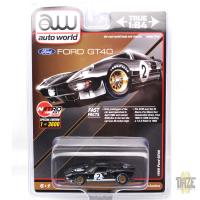 OK TOYS EXCLUSIVE - 1966 FORD GT40 #2 (BLACK)