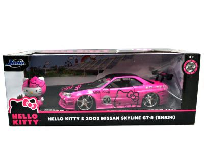 2002 NISSAN SKYLINE GT-R R34 WITH HELLO KITTY FIGU