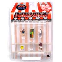 AMERICAN DIORAMA-1:64 FIGURES -  FARMERS MARKET